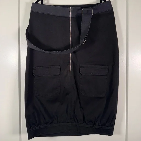 Dolce & Gabbana Twill Cargo Skirt with Suspender - Picture 1 of 14